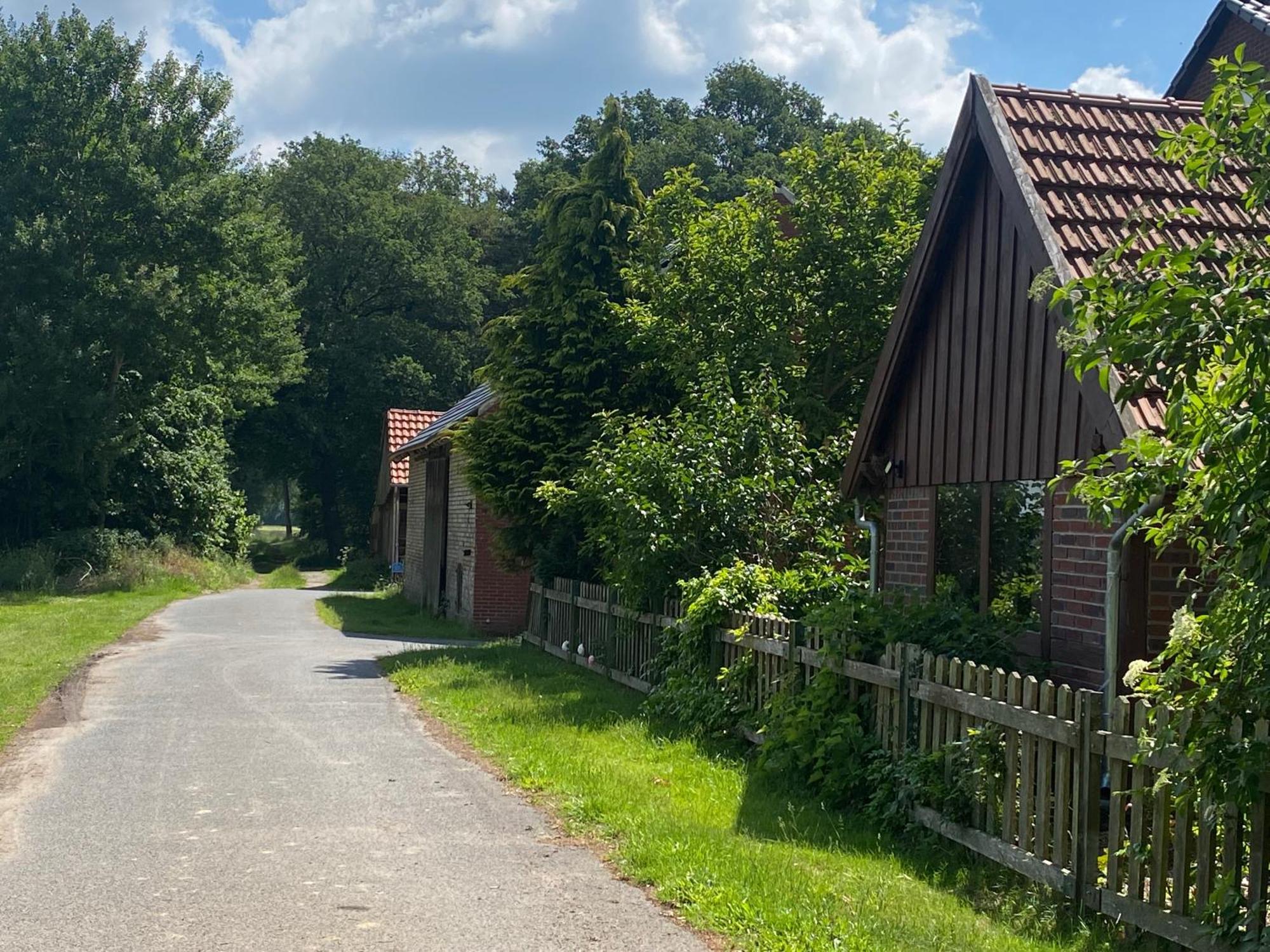 Wunderschoene Ferienwohnung Mit Balkon Auf Dem Bauernhof Гревен Екстериор снимка